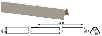 Защитная крыша L=3м RG93